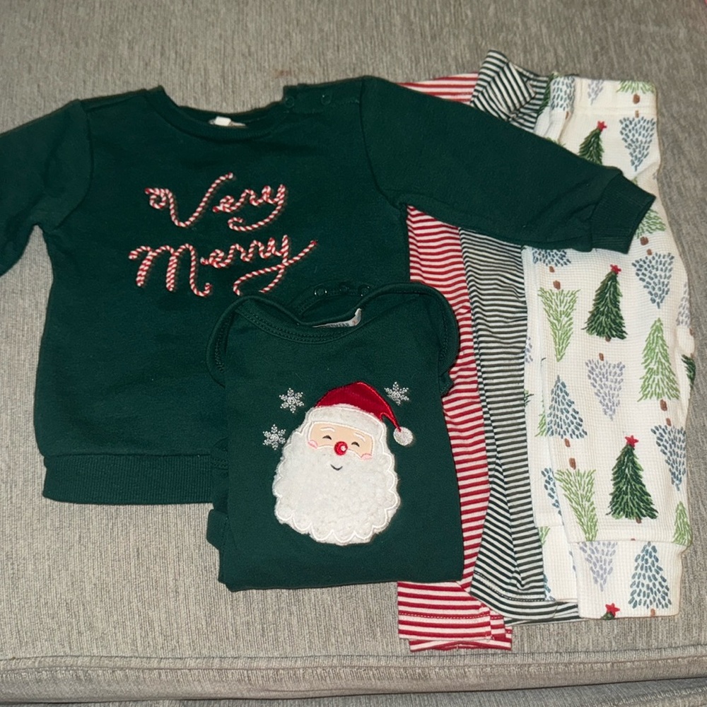 Baby Girl Christmas Holiday Sets